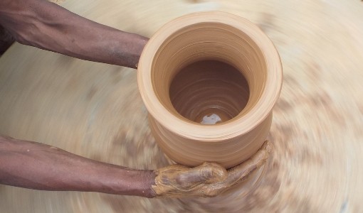 Pot making Tumlingtar